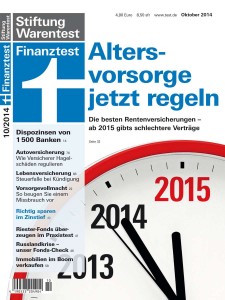 Finanztest 10-2014 Quelle: Stiftung Warentest